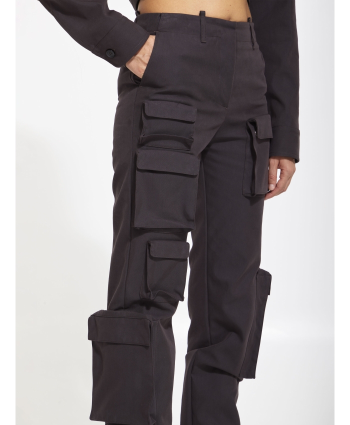 OFF WHITE - Multi-pockets cargo trousers