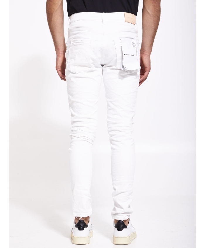 PURPLE BRAND - White skinny jeans