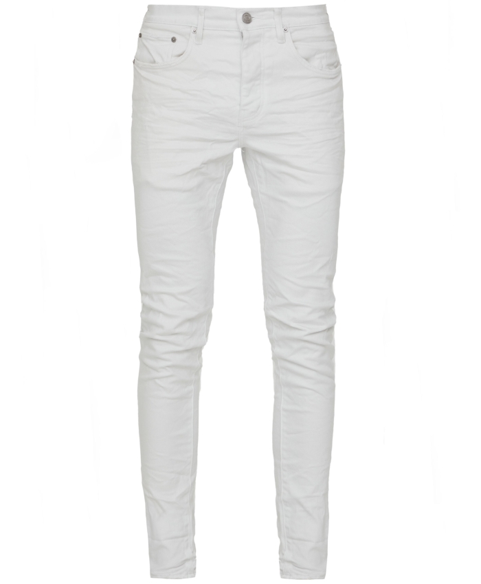 PURPLE BRAND - Jeans skinny bianchi