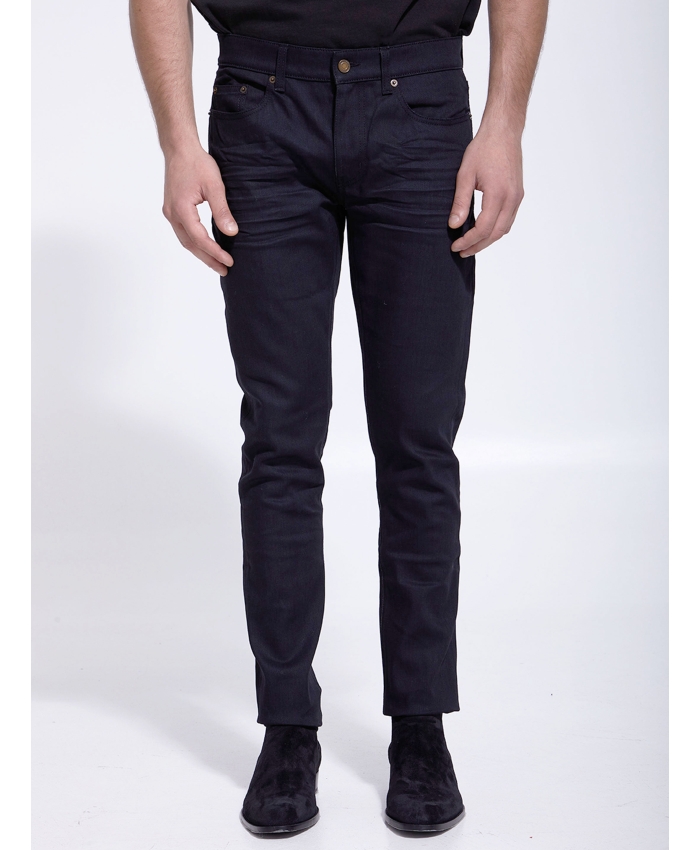 SAINT LAURENT - Black denim jeans
