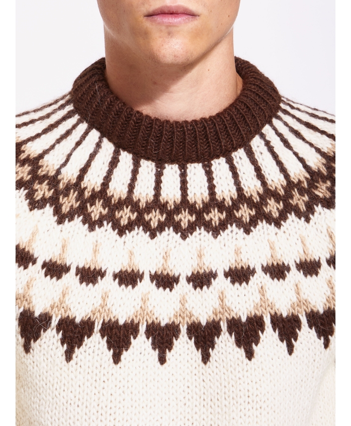 SAINT LAURENT - Wool and mohair sweater