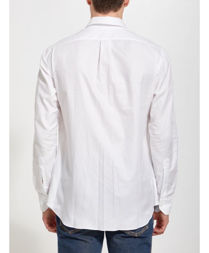 SALVATORE PICCOLO - Camicia in cotone bianco