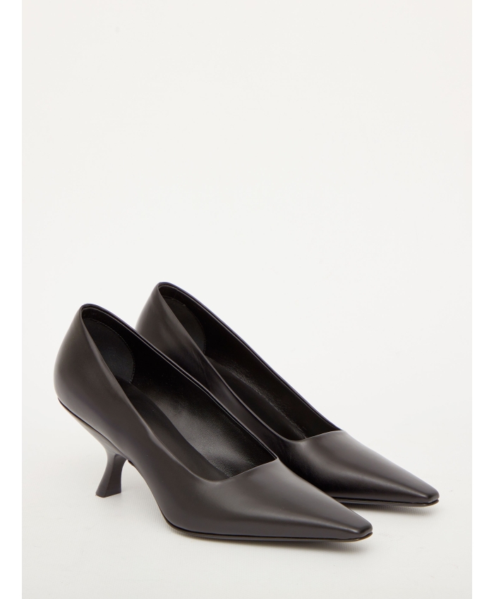 THE ROW - Black leather pumps