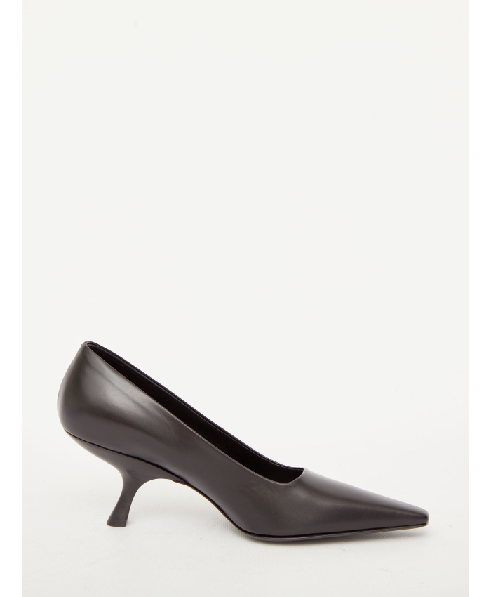 THE ROW - Black leather pumps