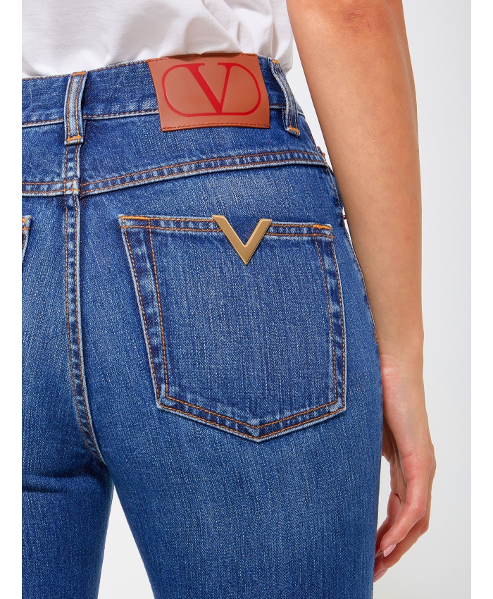 VALENTINO GARAVANI - V-Gold Valentino flared jeans