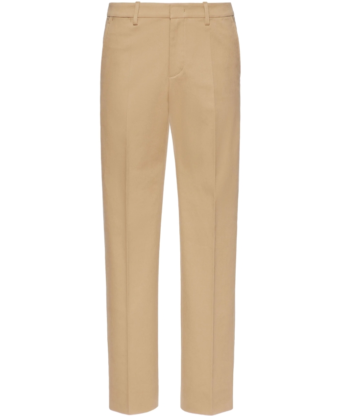VALENTINO GARAVANI - Pantalone Valentino in cotone beige