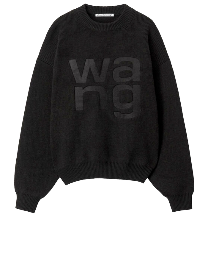 ALEXANDER WANG - Maglia con logo Wang
