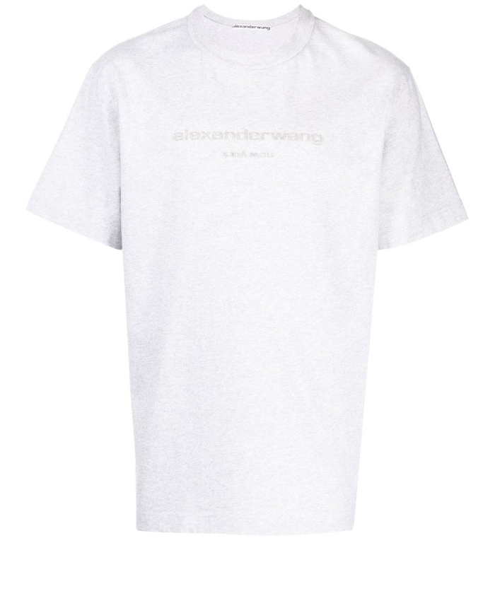 ALEXANDER WANG - Jersey t-shirt with logo