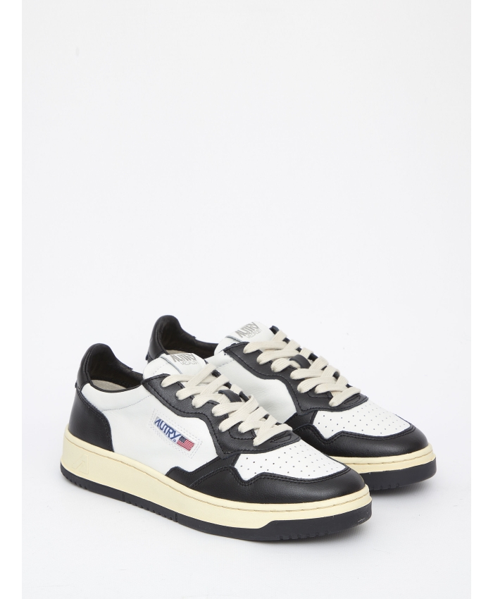 AUTRY - Medalist black and white sneakers