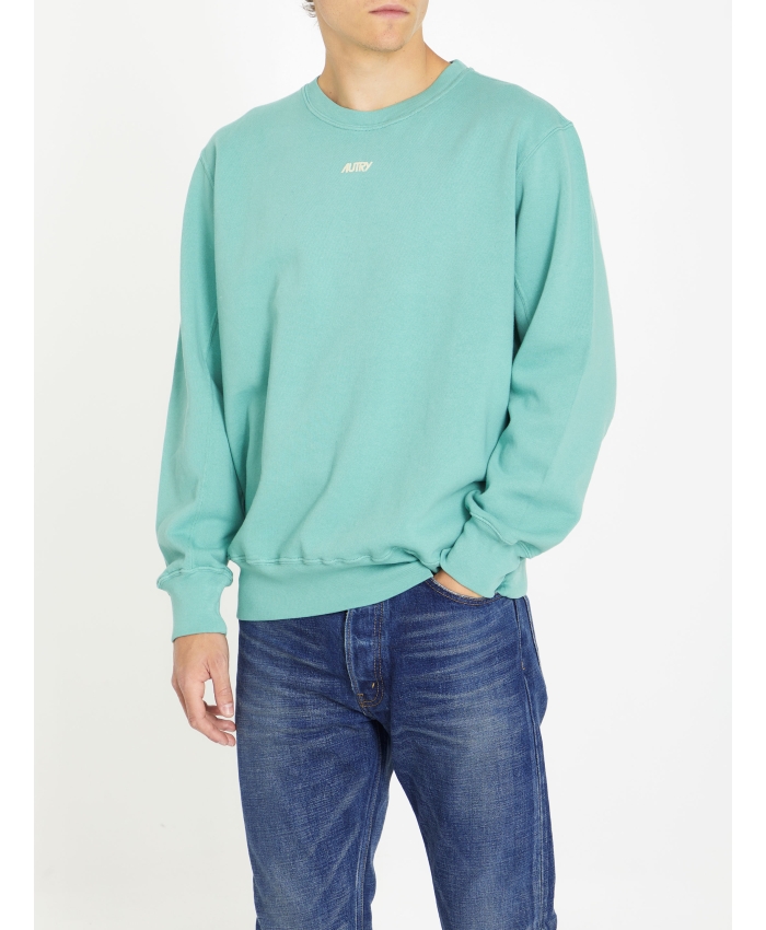 AUTRY - Cotton sweatshirt with logo