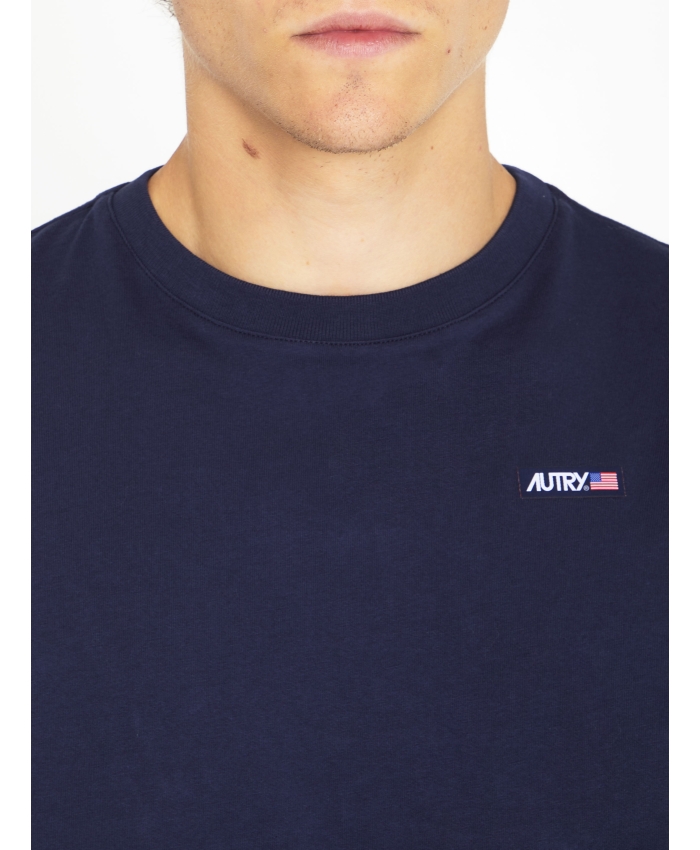 AUTRY - Cotton t-shirt with logo