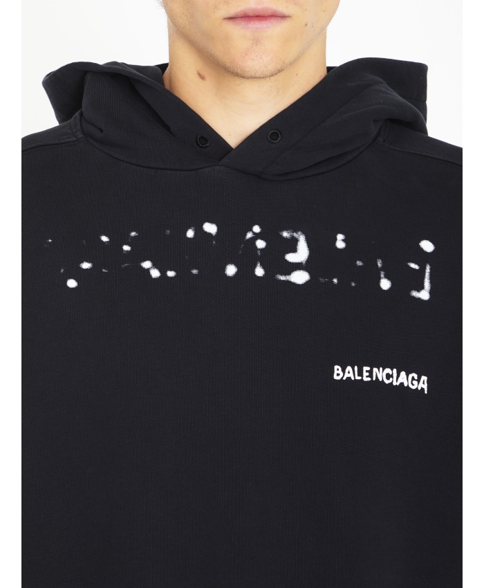 BALENCIAGA - Hand Drawn Balenciaga Medium Fit hoodie