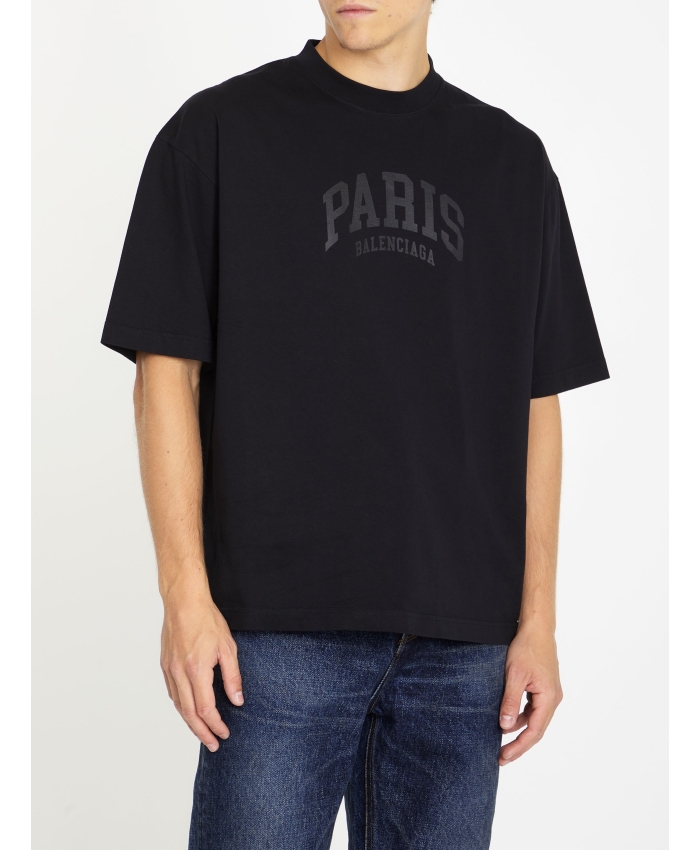 BALENCIAGA - T-Shirt Cities Paris Medium Fit