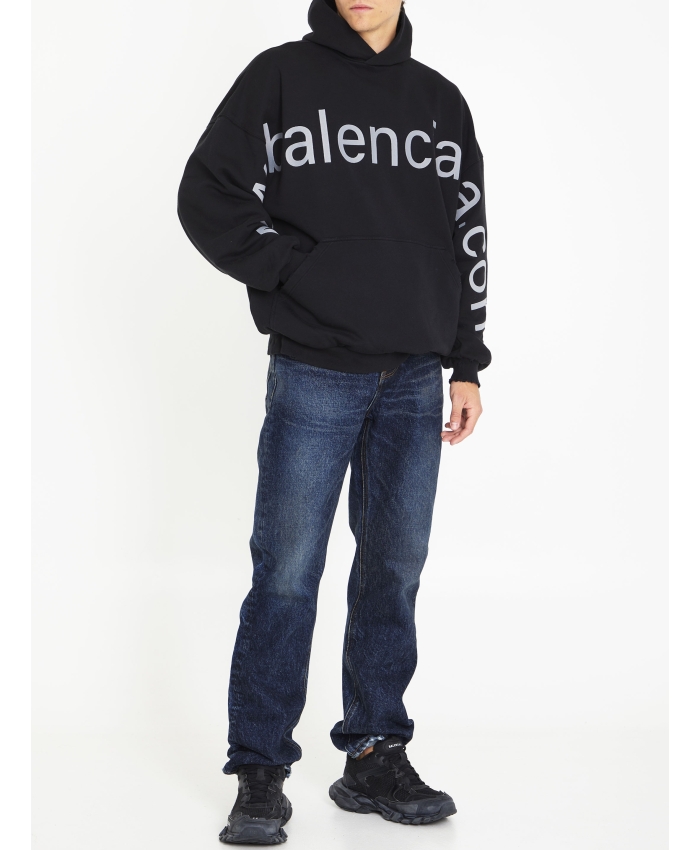 BALENCIAGA - Bal.com Oversize hoodie