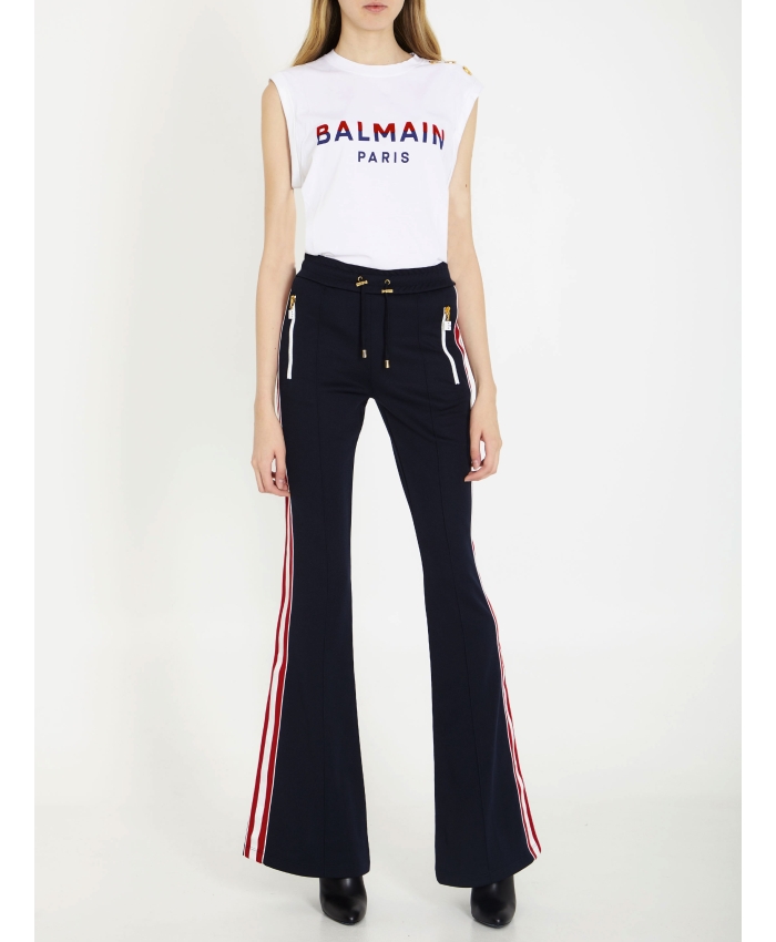 BALMAIN - Pantaloni casual in jersey
