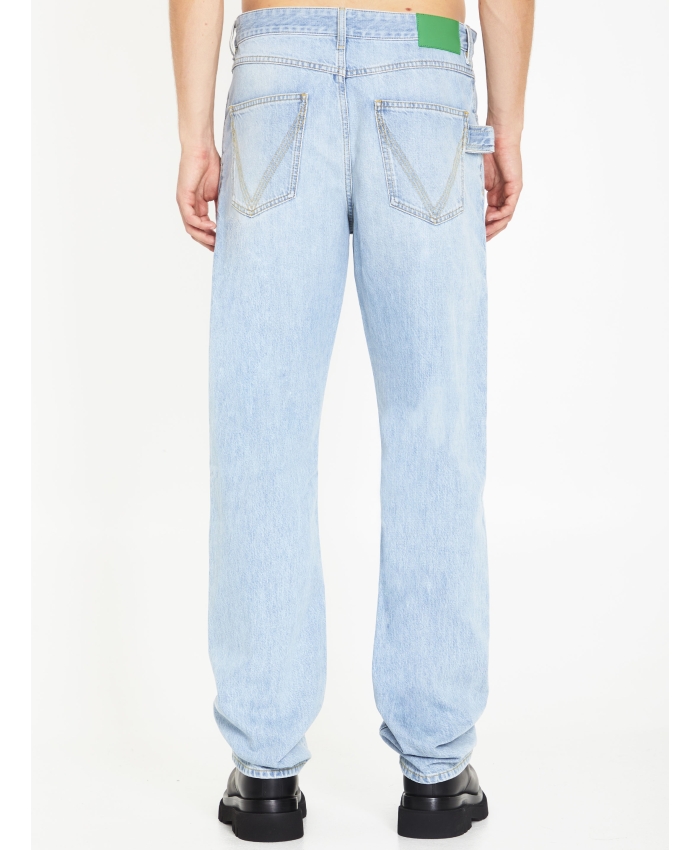 BOTTEGA VENETA - Straight-leg denim jeans
