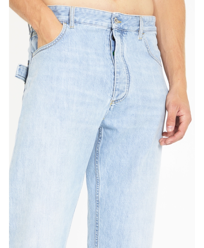 BOTTEGA VENETA - Straight-leg denim jeans