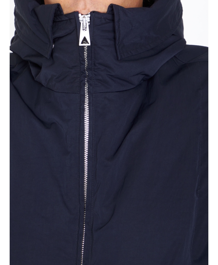 BOTTEGA VENETA - Blue nylon puffer jacket