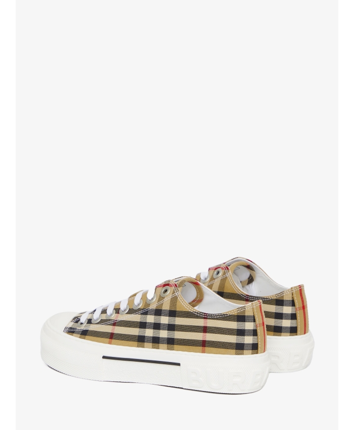 BURBERRY - Low Top Check sneakers