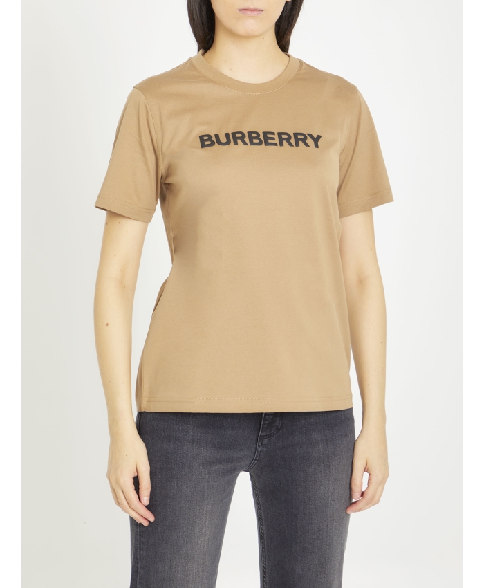 BURBERRY - Logo cotton t-shirt