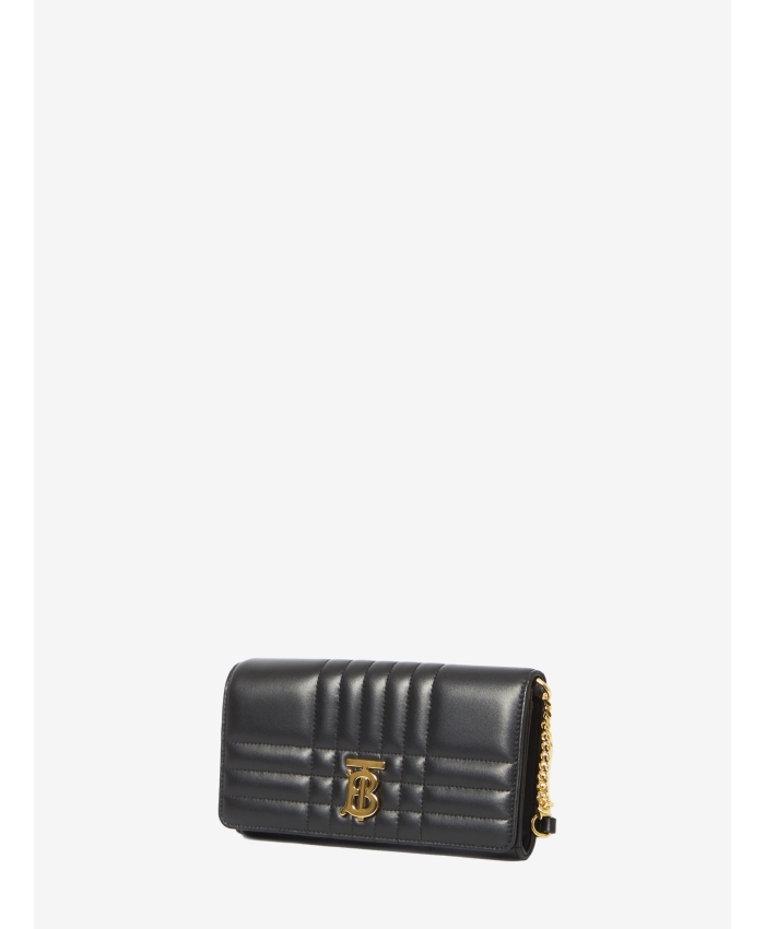 BURBERRY - Lola pouch in leather