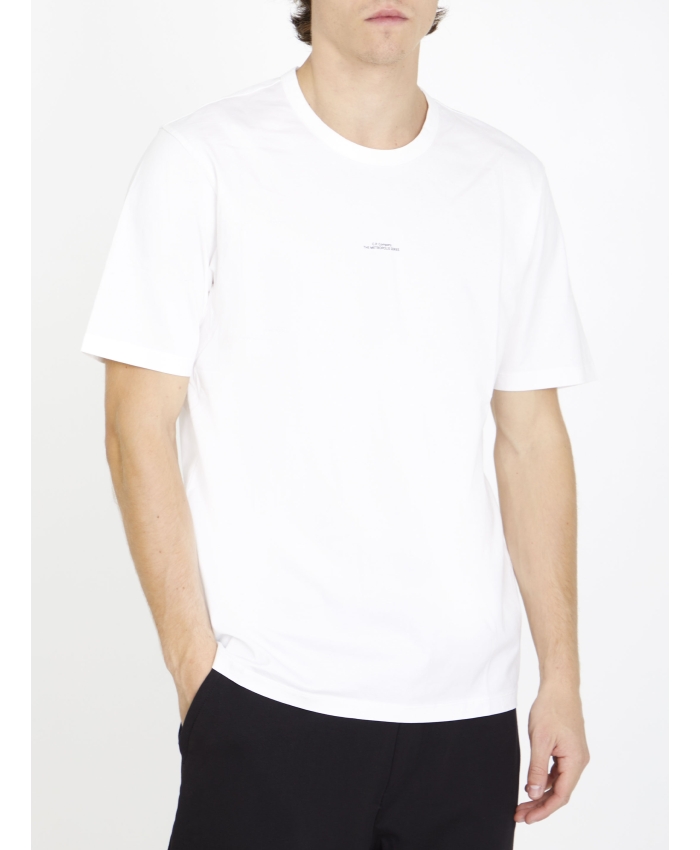 CP COMPANY - Cotton t-shirt with logo
