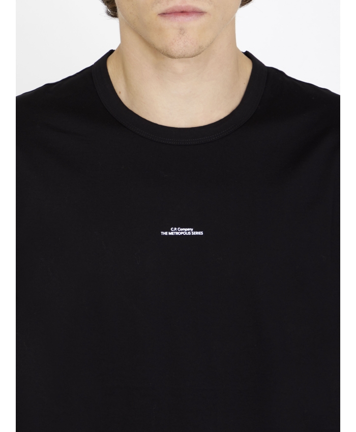 CP COMPANY - Cotton t-shirt with logo