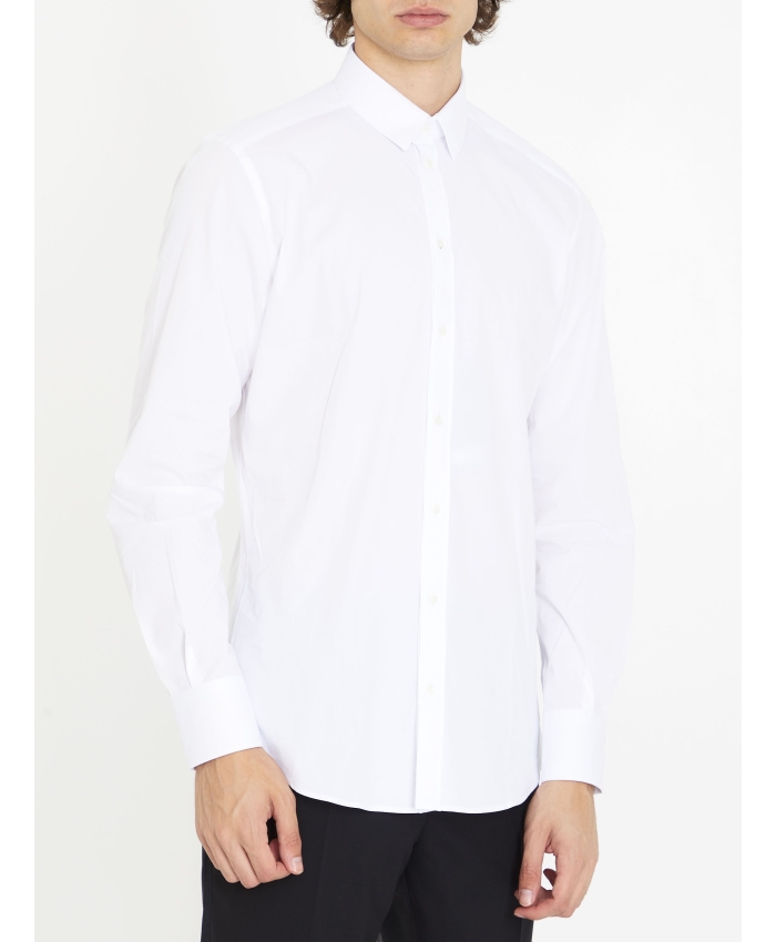 DOLCE&GABBANA - White cotton shirt