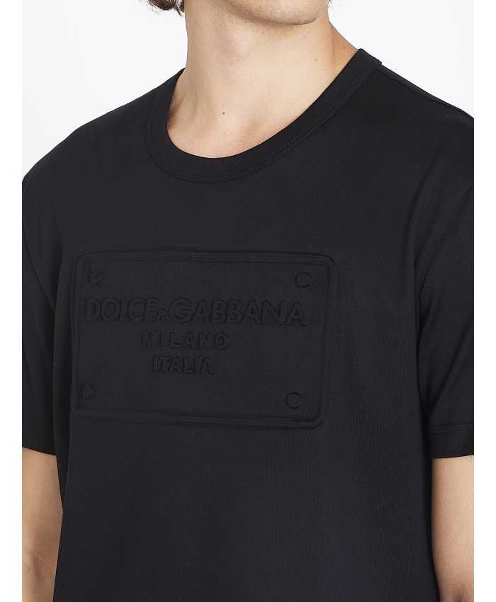 DOLCE&GABBANA - T-shirt in cotone con logo
