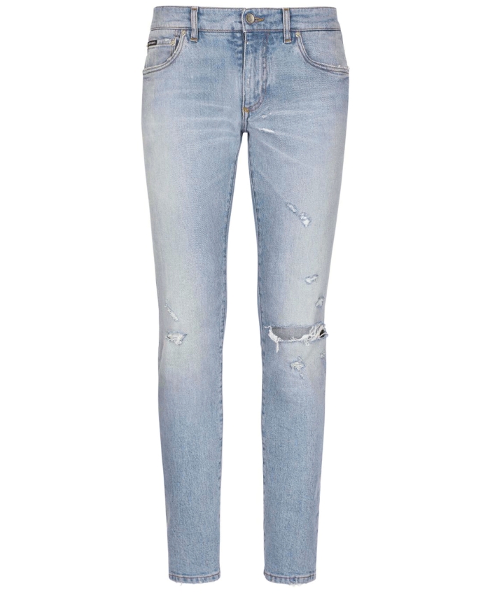DOLCE&GABBANA - Jeans skinny in denim