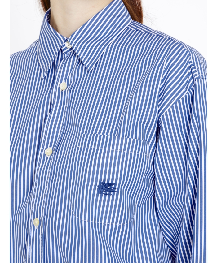 ETRO - Striped cotton shirt