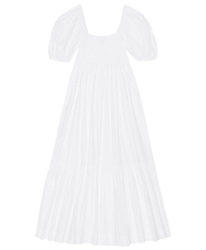 GANNI - Cotton poplin maxi dress