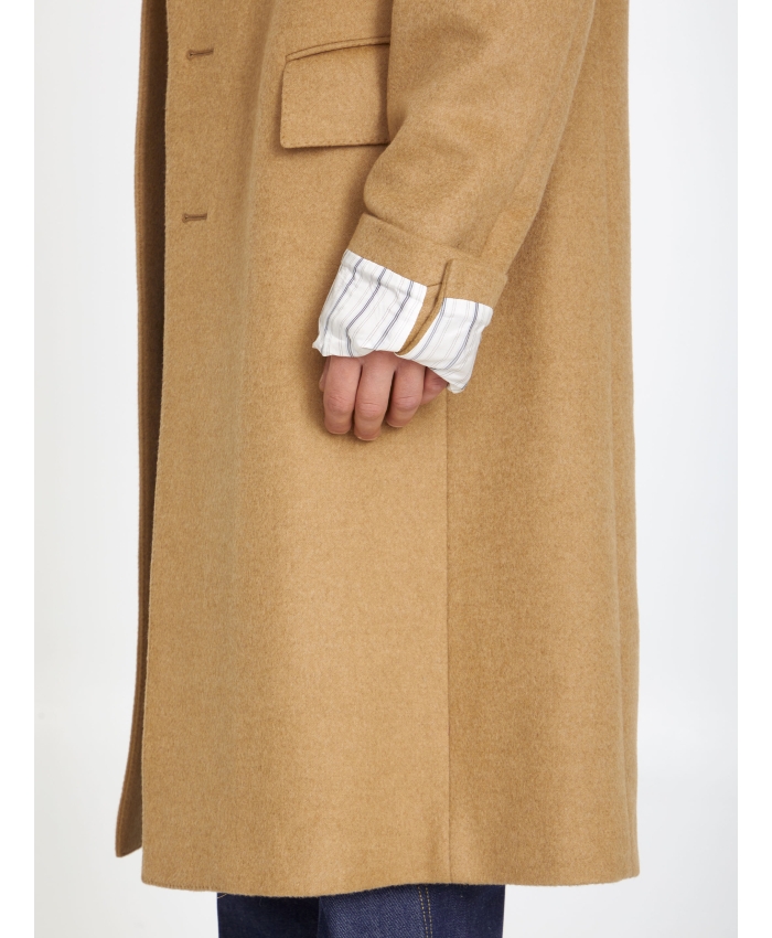 GUCCI - Camel wool coat