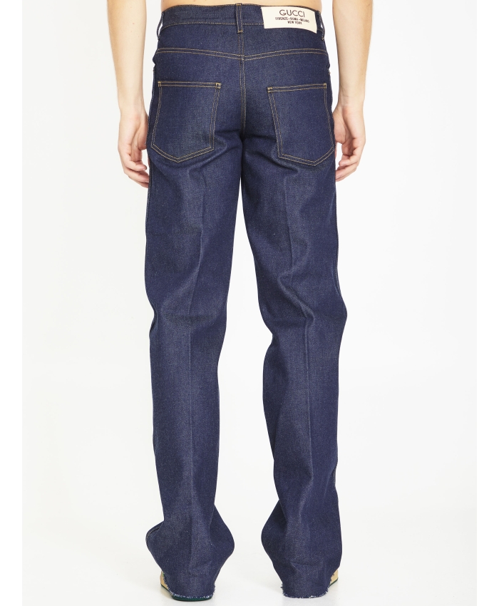 GUCCI - Blue denim jeans