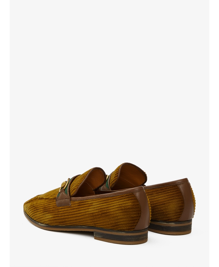 GUCCI - Corduroy loafers with Horsebit