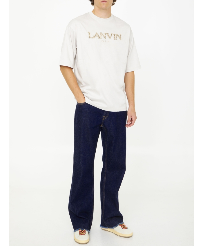 LANVIN - Cotton t-shirt with logo