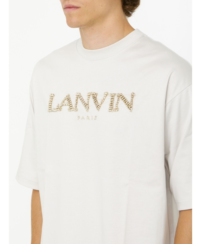 LANVIN - Cotton t-shirt with logo