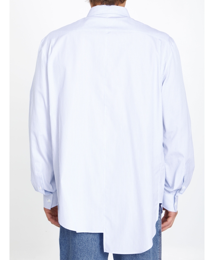 LOEWE - Camicia asimmetrica in cotone