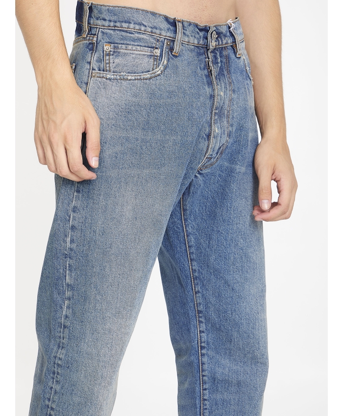 MAISON MARGIELA - Jeans in denim distressed
