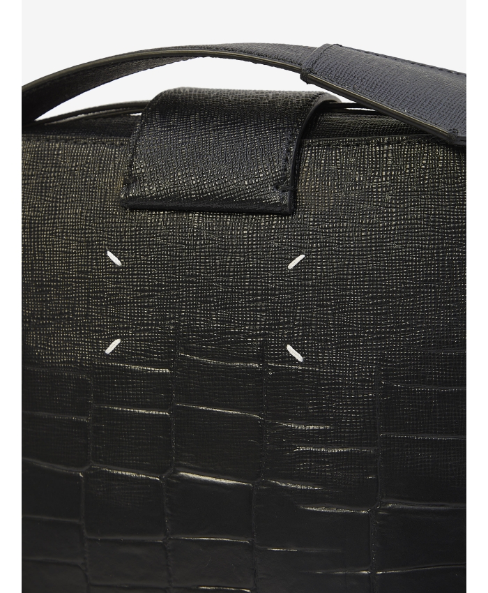 MAISON MARGIELA - four-stitch leather shoulder bag