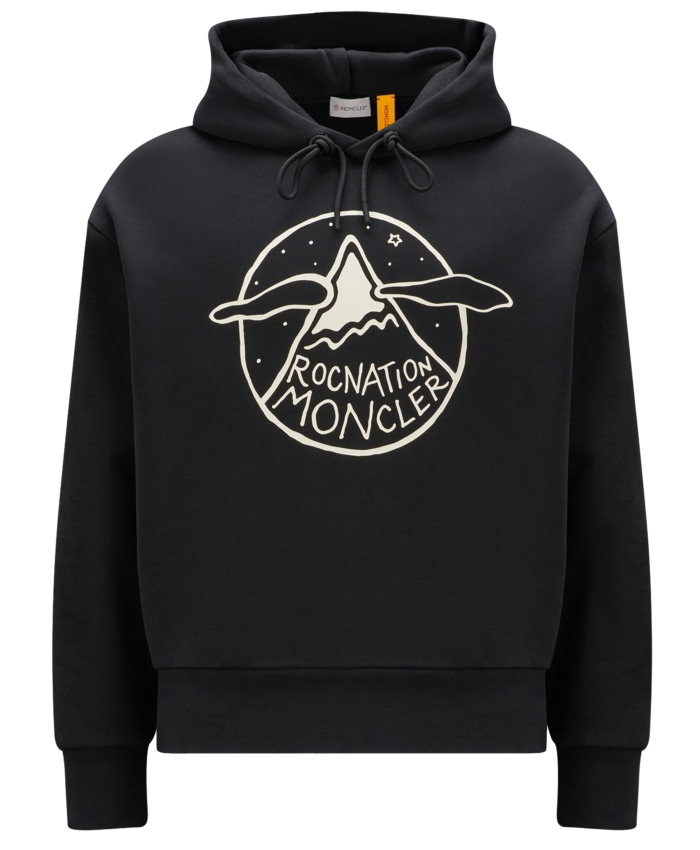 MONCLER X ROC NATION - Logo hoodie