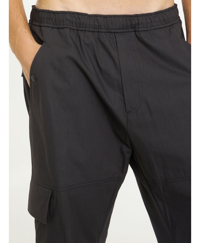 MONCLER - Pantaloni cargo in cotone