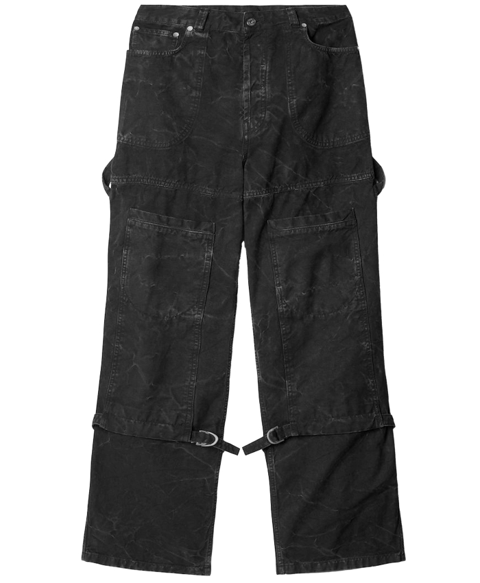 OFF WHITE - Cargo pants in canvas