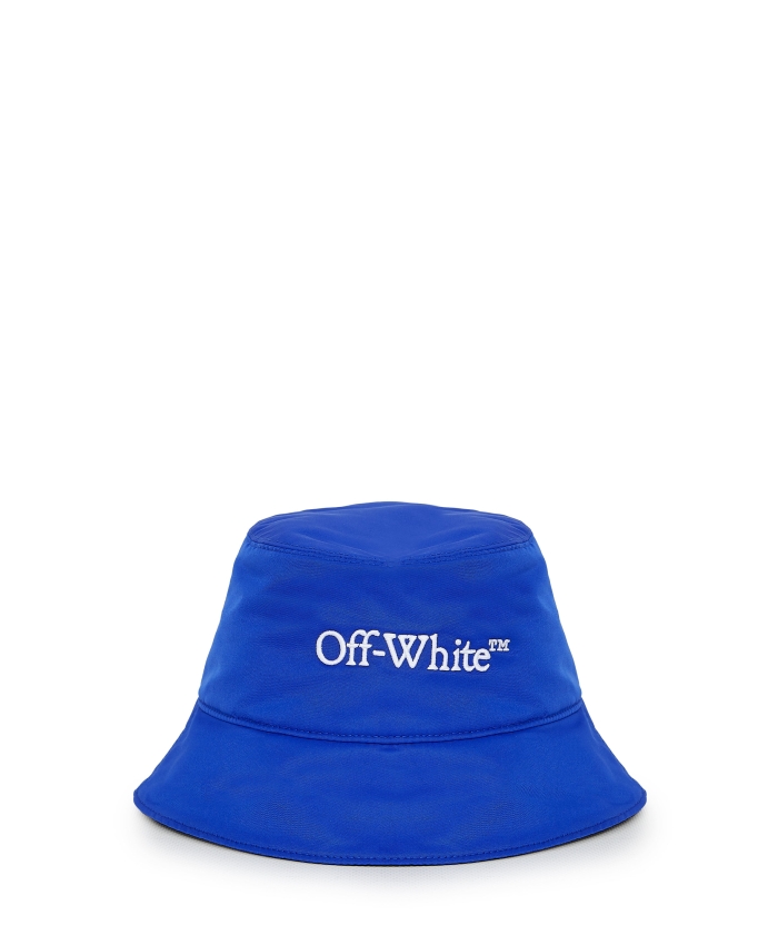 OFF WHITE - Reversible nylon bucket hat