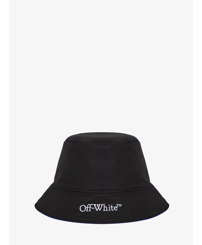 OFF WHITE - Reversible nylon bucket hat