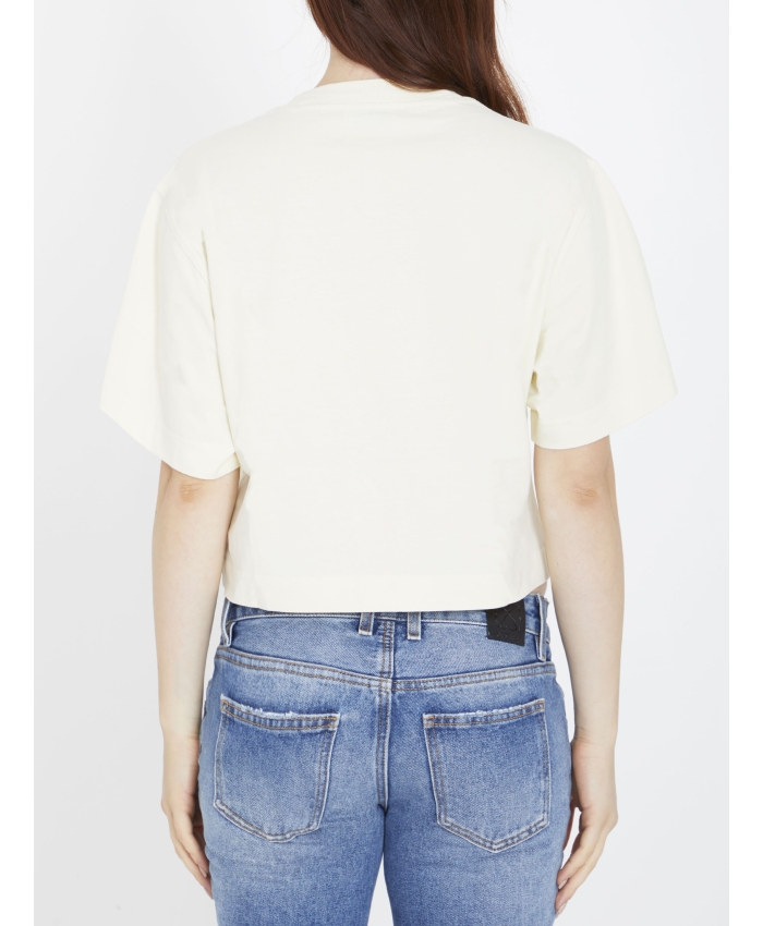 OFF WHITE - T-shirt Small Arrow Pearls