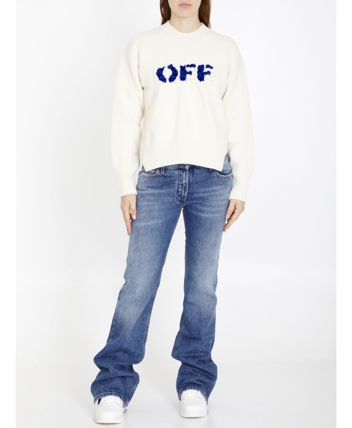OFF WHITE - Slim Flared jeans
