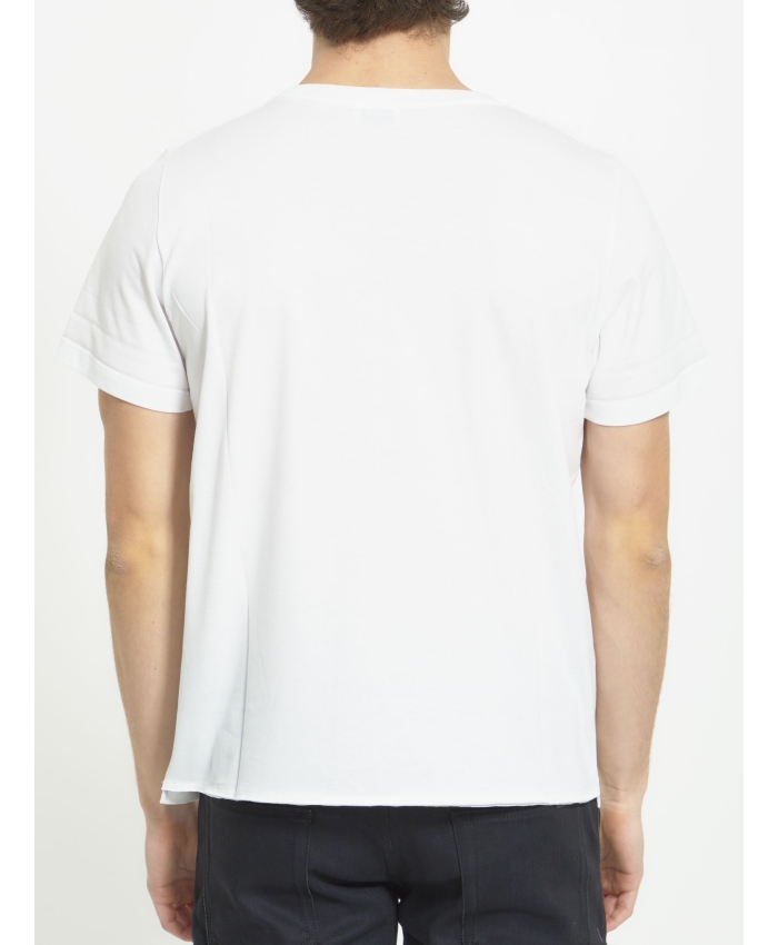 SAINT LAURENT - Cotton t-shirt with logo