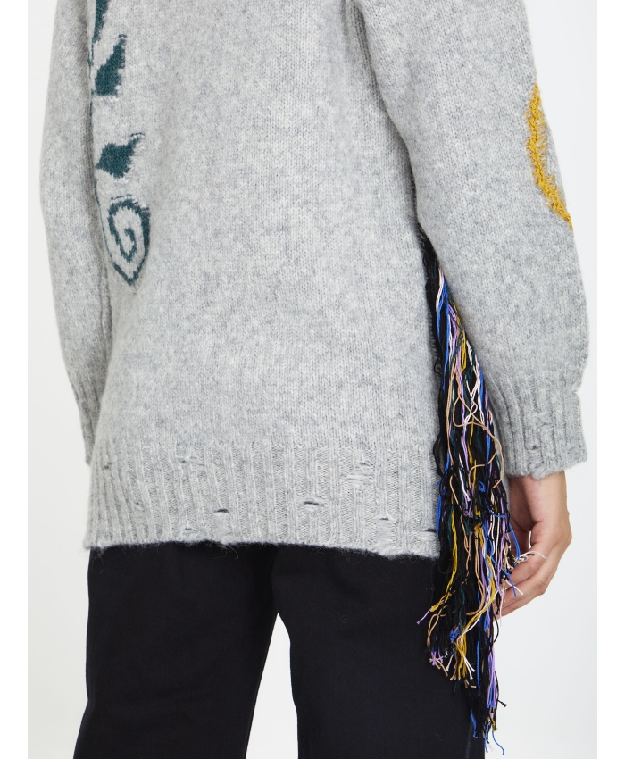 STELLA MCCARTNEY - Folk embroidery jumper