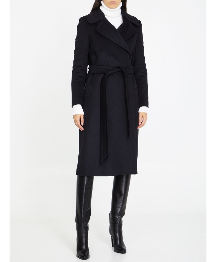 TAGLIATORE - Black wool coat